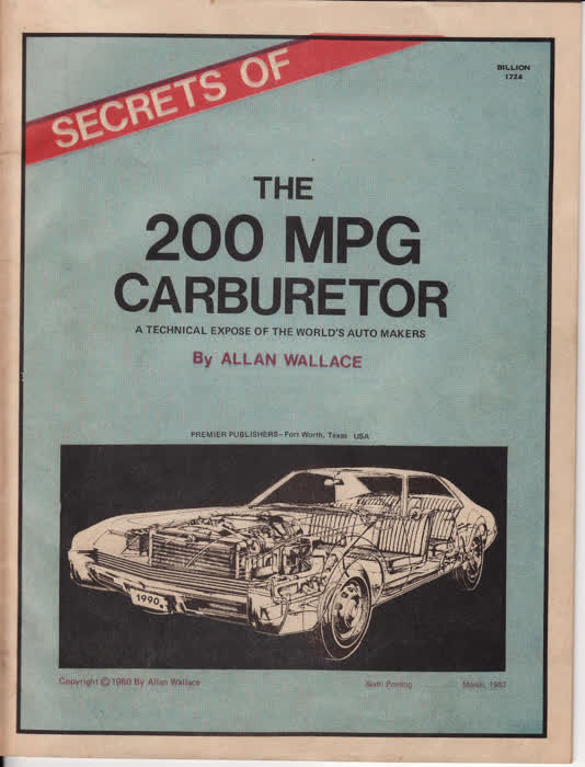 secrets of 200 MPG carburetor